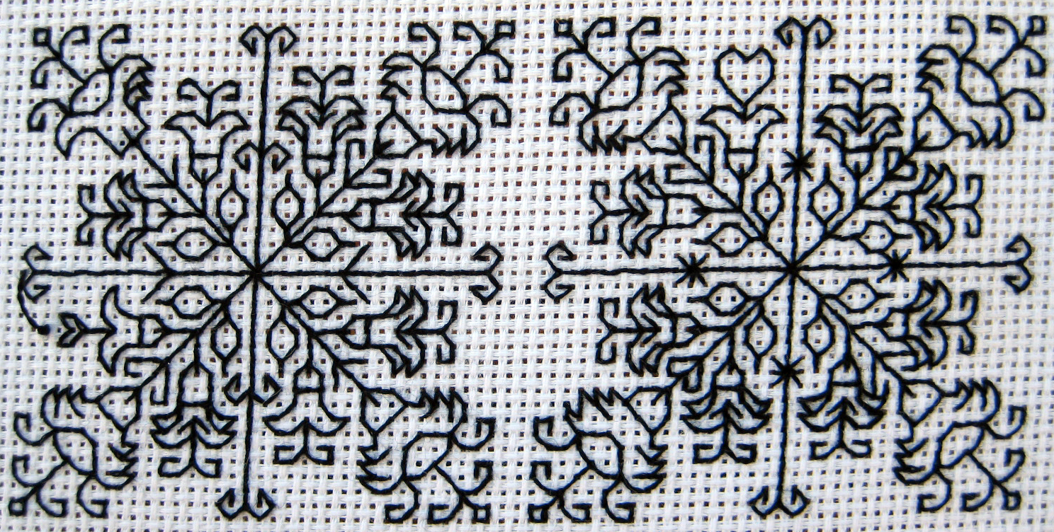 Blackwork Embroidery - Wikipedia, the free encyclopedia